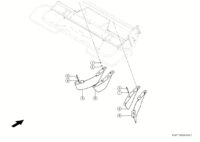 Управление щитками разбрасывателя. Запчасти для комбайнов tucano 580-570 № машины l0700011 - l0799999 — изображение 4