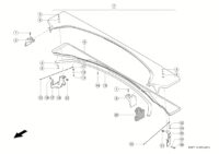 Наружная облицовка крыши. Запчасти для комбайнов tucano 580-570 № машины l1700011 - l1799999 — изображение 4