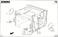 Корпус барабана. Молотильный аппарат. Запчасти для комбайнов mega 370-360 № машины 84600011 - 84699999. Схема 1 — изображение 3