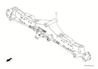 Lenkachse komplett. Управляемый мост. Ходовая часть. Запчасти для комбайнов tucano 320 № машины l0200011 - l0299999 — изображение 3