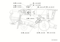 Элементы привода. Главный привод. Приводы. Запчасти для комбайнов tucano 320 № машины l0200011 - l0299999 — изображение 6