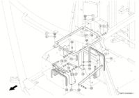 Центральное электрооборудование. Электрика / электроника. Запчасти для комбайнов tucano 320 № машины l0200011 - l0299999. Схема 2 — изображение 6