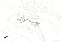 Кабельный комплект кабины. Кабельные комплекты. Электрика / электроника. Запчасти для комбайнов tucano 320 № машины l0200011 - l0299999 — изображение 5