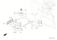 Облицовка нижней части. Кабина. Запчасти для комбайнов tucano 320 № машины l0200011 - l0299999 — изображение 5
