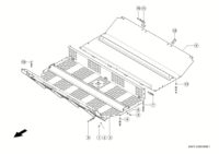 Защита вентилятора. Вентилятор. Очистка. Запчасти для комбайнов tucano 320 № машины l0200011 - l0299999 — изображение 3