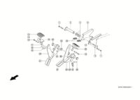 Тормозная педаль. Рабочий тормоз. Запчасти для комбайнов tucano 430-420 № машины c2200011 - c2299999 — изображение 3