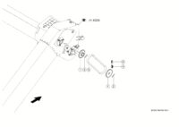 Antrieb uberkehrelevatorkopf. Привод молотильного аппарата. Приводы. Запчасти для комбайнов tucano 430-420 № машины c2200011 - c2299999 — изображение 3