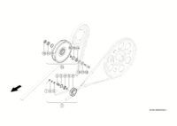 Натяжное устройство решетного стана. Запчасти для комбайнов tucano 450-440 № машины c3200011 - c3299999 — изображение 5
