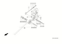 Натяжное устройство решетного стана. Запчасти для комбайнов tucano 450-440 № машины c3200011 - c3299999. Схема 1 — изображение 5