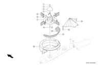 Лопасти разбрасывателя половы. Запчасти для комбайнов tucano 450-440 № машины c3200011 - c3299999. Схема 1 — изображение 3