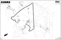Спутниковый приемник / спутниковая анте. Запчасти для комбайнов lexion 560-540 № машины 58400011 - 58499999 — изображение 3