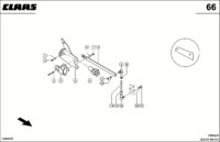Указатель положения, наклонная камера. Запчасти для комбайнов lexion 560-540 № машины 58400011 - 58499999 — изображение 3