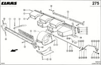 Корпус вентилятора. Запчасти для комбайнов lexion 560-540 № машины 58400011 - 58499999 — изображение 3