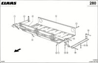 Вентилятор-защита всасывания. Запчасти для комбайнов lexion 560-540 № машины 58400011 - 58499999 — изображение 3
