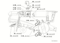 Элементы привода. Запчасти для комбайнов tucano 580-570 № машины c3800011 - c3899999 — изображение 6