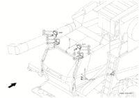 Рабочая фара сзади. Запчасти для комбайнов tucano 580-570 № машины c3800011 - c3899999 — изображение 3