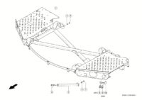 Платформа. Запчасти для комбайнов tucano 580-570 № машины c3800011 - c3899999 — изображение 3