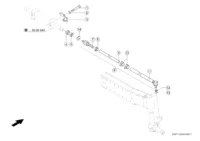 Рулевая тяга. Запчасти для комбайнов tucano 580-570 № машины l0700011 - l0799999 — изображение 3