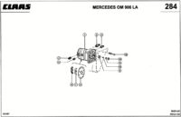 Двойной насос. Насосы. Гидравлика. Запчасти для комбайнов mega 350 № машины 83600011 - 83699999 — изображение 3