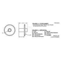 Звездочка Z=46 AH125080 (AH125080.01) Аналог Польша 125 594 — изображение 3