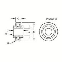 Подшипник шариковый AH159863 PEER (AH159863A) (205T-16) Аналог Германия 124 226 — изображение 10