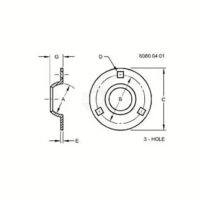Корпус подшипника H171037 DL Оригинал ЕС 142 288