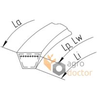Ремень L=4720 Z59419 Tagex Аналог Германия 138 965 — изображение 2