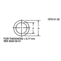 Прокладка  R59440 DL Оригинал ЕС 109 380