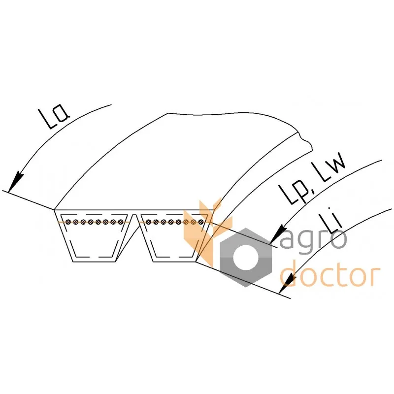 remen mnogoruchevoj z51707 john deere 2hb 3212 agro power optibelt jpg