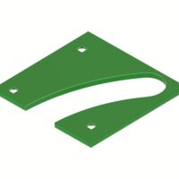 Обшивка питающего аппарата левая Z61011 DL Оригинал ЕС 129 568 — изображение 4