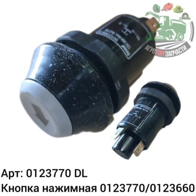 Выключатель кнопочный 0123660 (0000123660)/0123770 DL Оригинал ЕС 143 591