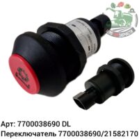 Переключатель 7700038690/21582170 DL Оригинал ЕС 143 586